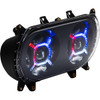 Custom Dynamics #PG-RG-B - ProGLOW™ Headlight - Black - Road Glide