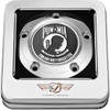Figurati Designs #FD50-TC-5H-SS - Timing Cover - 5 Hole - POW MIA - Stainless Steel