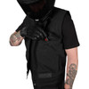 Thrashin Supply CO. #TMJ-12-13 - Nightrider v2 Riding Vest - Black - 3XL