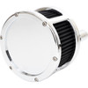 Feuling Parts #5527 - BA Race Series Air Cleaner Kit - Chrome - Black Filter