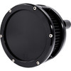 Feuling Parts #5533 - BA Series Air Cleaner Kit - Black Anodized - Black Filter