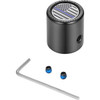 Figurati Designs #FD71-HTSC-BLK - Heel-Toe Shifter Cover - Blue Line American Flag - Black