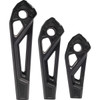 Kodlin USA #K55121 - Fastback Risers - 10" - Black
