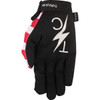 Thrashin Supply CO. #SV1-12-08 - Stars & Bolts Stealth Gloves - Red/Blue - Small
