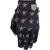 Thrashin Supply CO. #SV1-13-11 - Stars & Bolts Stealth Gloves - Black/Gray - XL