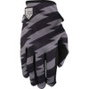 Thrashin Supply CO. #SV1-13-11 - Stars & Bolts Stealth Gloves - Black/Gray - XL