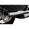 Vance & Hines #16379 - 3" Twin Slash Slip-On Muffler - Chrome