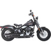 Vance & Hines #46341 - 3" Twin Slash Slip-On Mufflers - Black