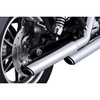 Vance & Hines #16337 - 3" Twin Slash Slip-On Muffler - Chrome