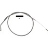 Drag Specialties - Stainless Braided Idle Cable - 36-1/2"