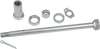 Drag Specialties Axle Kit - Rear - Chrome - '67-'72 Electra Glide