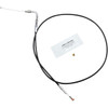 Barnett #101304003806 - Black Vinyl Idle Cable - +6" Size - 37" Length