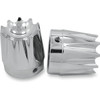 Avon Grips #AXL-EX-CH - Front Axle Nut Cover - Chrome - Excalibur - 1"
