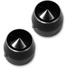 Accutronix #TAC101-EN - Axle Caps - Elite - Black - 1" - Pair