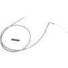 Drag Specialties - Stainless Braided Throttle Cable - 52"