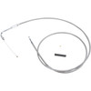Drag Specialties - Stainless Braided Throttle Cable - 56"