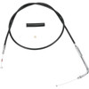 Drag Specialties - Black Vinyl Idle Cable - 44"