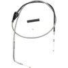 Drag Specialties - Stainless Braided Idle Cable - 44"