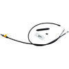 Barnett #101301002106 - High-Efficiency Black Vinyl Clutch Cable - +6" Size