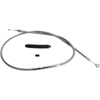 Barnett #1023010020HE - High-Efficiency Stainless Steel Clutch Cable for Harley-Davidson - Standard - '86-'11 Sportster