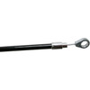 Barnett #101301003406 - High-Efficiency Black Vinyl Clutch Cable - +6" Size