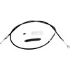 Barnett #101301000506 - High-Efficiency Black Vinyl Clutch Cable - +6" Size
