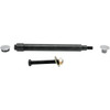 Klock Werks #KWS-01-1007 - Axle Kit - Flush Mount - Front - Black w/Polished End Caps