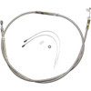 Magnum Shielding #522110HE - High-Efficiency Polished Stainless Clutch Cable - 72-11/16"
