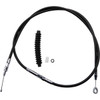 Drag Specialties - High-Efficiency Black Vinyl Clutch Cable - 62-11/16"