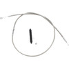 Drag Specialties - High-Efficiency Braided Stainless Steel Clutch Cable - 53-5/16"