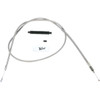 Barnett #102301000512 - High-Efficiency Stainless Steel Clutch Cable for Harley-Davidson - +12" - '89-'06 Touring