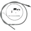 Magnum Shielding #398253 - BYO™ Build Your Own™ Clutch Cable Kit - 80" - Sportster/Touring/Trike - Braided Stainless Steel