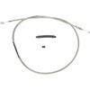 Barnett #102301000508 - High-Efficiency Stainless Steel Clutch Cable for Harley-Davidson - +8" - '89-'06 Touring