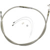 Magnum Shielding #521212HE - High-Efficiency Polished Stainless Clutch Cable - 74-11/16"