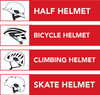 Uclear #11017 - Half Helmet Earbuds FOR HBC AND AMP Series