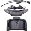 Ciro #40354 - Taillight/License Plate Holder - Light Smoke Lens - Black