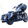 S&S Cycle #550-1078 - 4-1/2" GNX Slip-On Mufflers - Guardian Black
