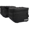 Thrashin Supply CO. #TSB-0006 - Essential Saddlebags - Black
