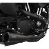 Vance & Hines #47627 - Upsweep 2-into-1 Exhaust System - Stainless Steel - Black
