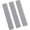 K&L Supply #32-2413 - Wheel Weights - Rectangle - Adhesive Stick-On - Silver - 36 Pack