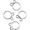 ALL Balls #FS00045 - Refill Clamp Kit - Fuel Line/Wire - Flat Ear - Silver - 13.5 mm - 4 Pack