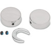 Drag Specialties - Swingarm Pivot Bolt Cover - Chrome - '00-'07 Softail