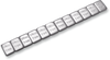 Motion Pro 08-0452 - Wheel Weight - Steel - Silver - 90 oz Box