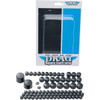 Drag Specialties - Bolt Cover Kit - Standard/Engine - Black - '07-'10 Softail