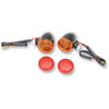 Drag Specialties - Mini-Duece Marker Light Kit - Amber/Red