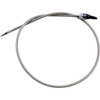 Motion PRO #66-0132 - Armor Coat Braided Stainless Steel Speedometer Cable for Harley-Davidson - 43"