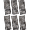 K&L Supply #32-3499 - Wheel Weights - Square - Adhesive Stick-On - Chrome - 360 Pack