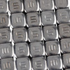 K&L Supply #32-3499 - Wheel Weights - Square - Adhesive Stick-On - Chrome - 360 Pack