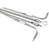 Motion PRO #66-0135 - Armor Coat Braided Stainless Steel Speedometer Cable for Harley-Davidson - 46"