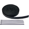 Cycle Performance Prod. #CPP/9044B - Fiberglass Exhaust Wrap Kit - Black - 1" x 50'